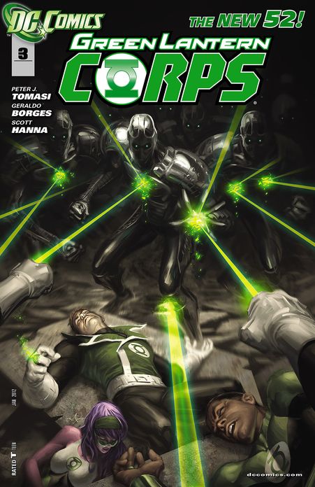 Green Lantern Corps #3 (2011- ) (NOOK Comics with Zoom View)