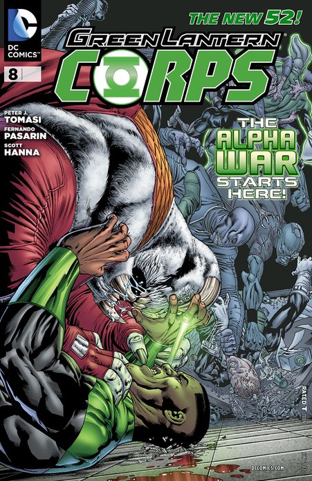 Green Lantern Corps #8 (2011- ) (NOOK Comics with Zoom View)