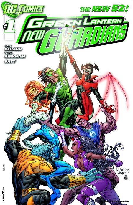 Green Lantern: New Guardians #1 (2011- ) (NOOK Comics with Zoom View)