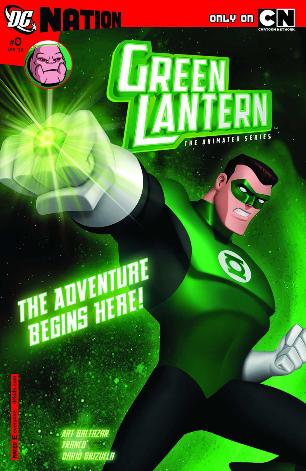 Green Lantern: The Animated Series #0 (NOOK Comics with Zoom View)