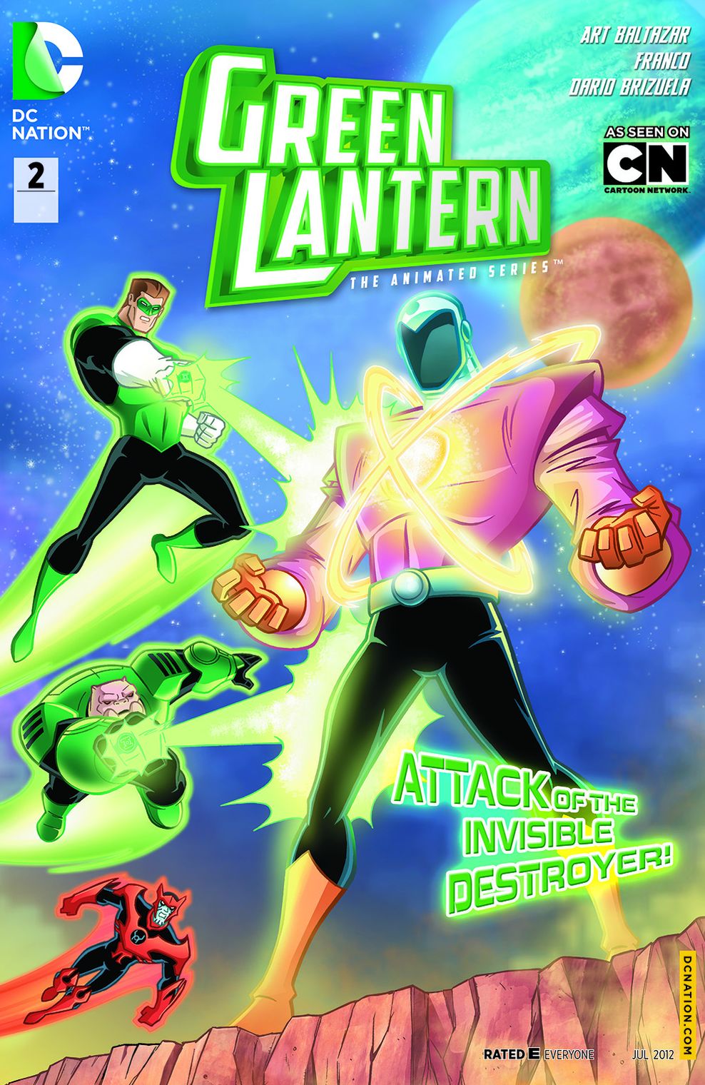 Green Lantern: The Animated Series #2 (NOOK Comics with Zoom View)