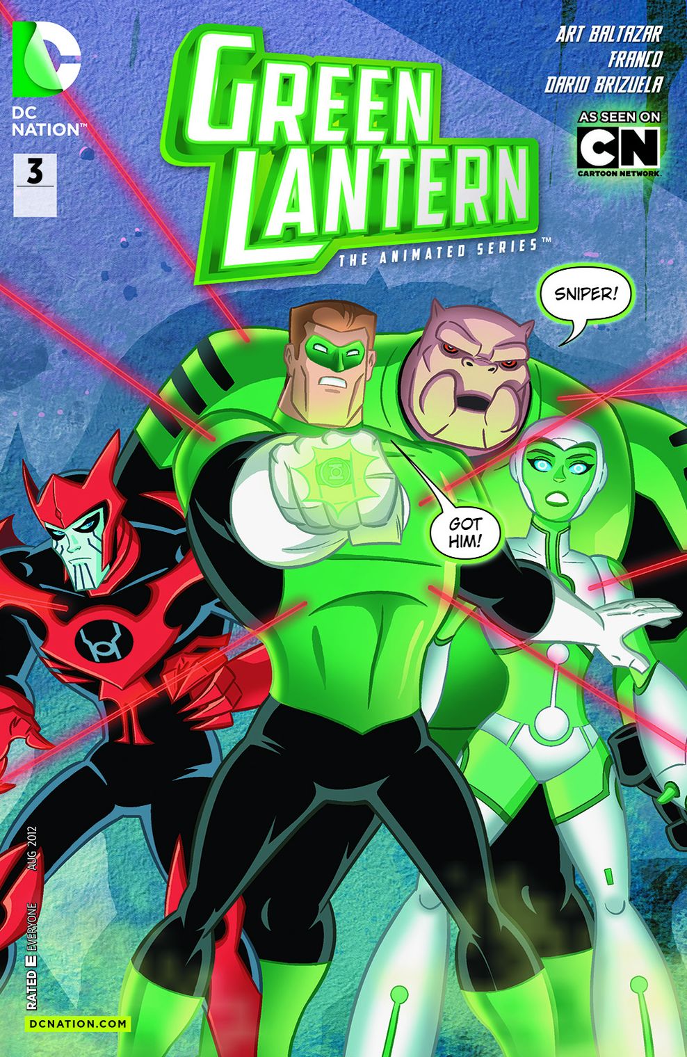Green Lantern: The Animated Series #3 (NOOK Comics with Zoom View)
