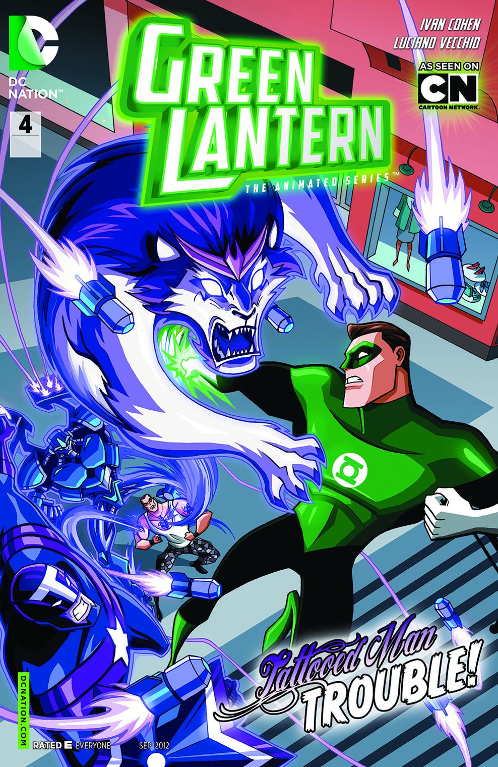 Green Lantern: The Animated Series #4 (NOOK Comics with Zoom View)