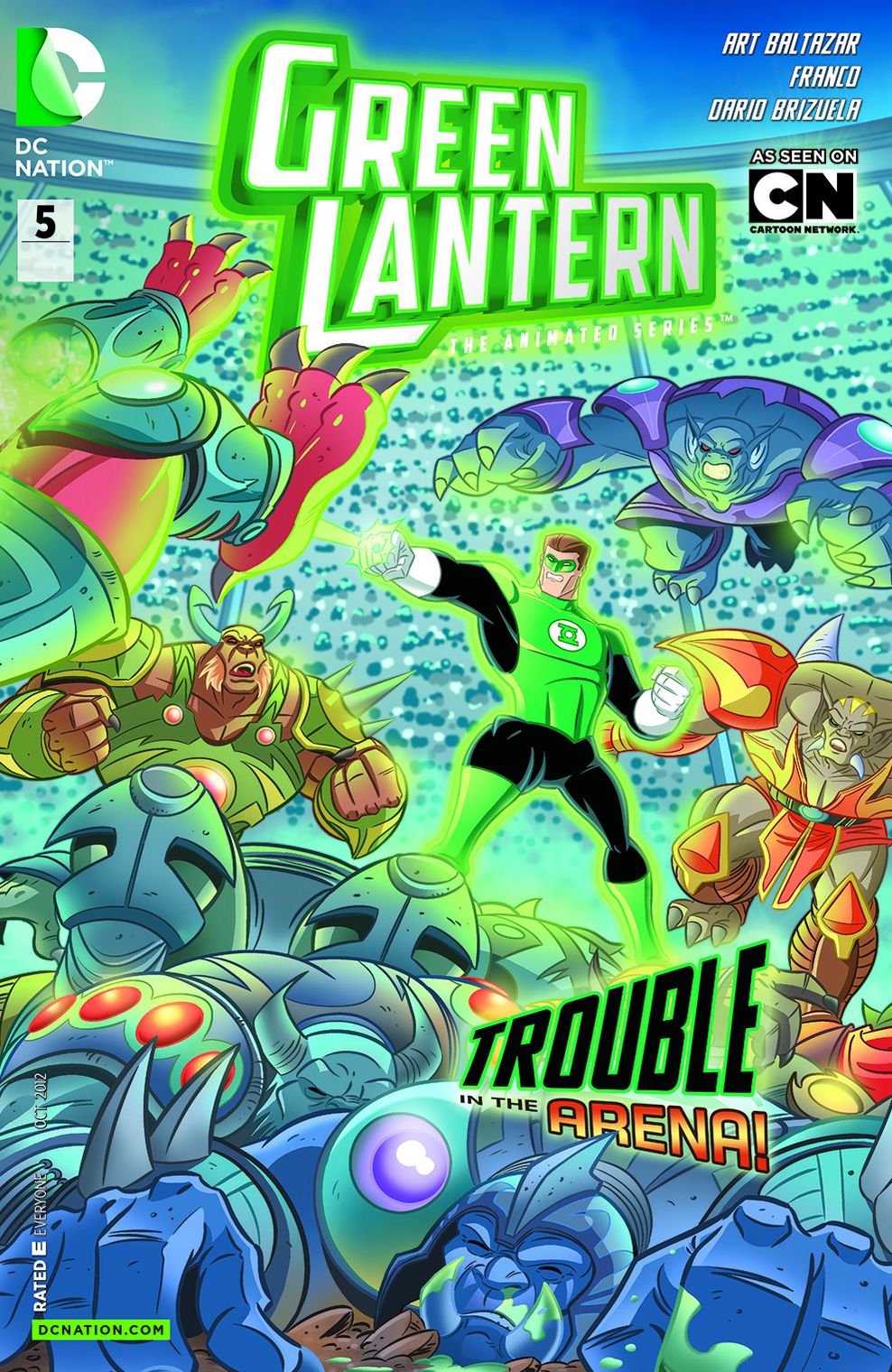 Green Lantern: The Animated Series #5 (NOOK Comics with Zoom View)