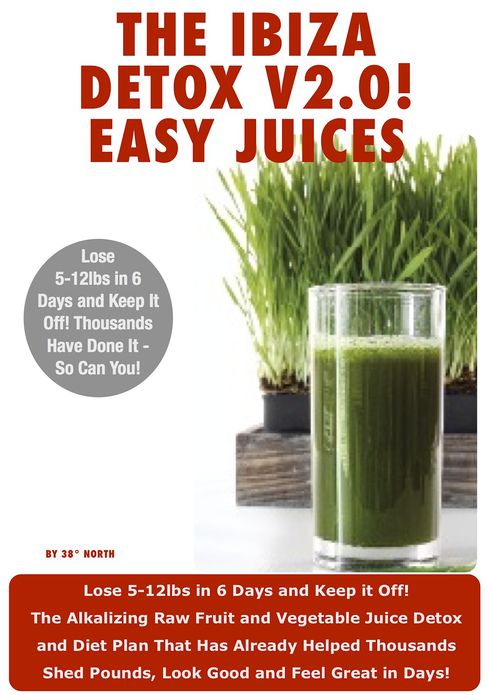 Ibiza Detox Diet Plan V2.0! Easy Juices 2013