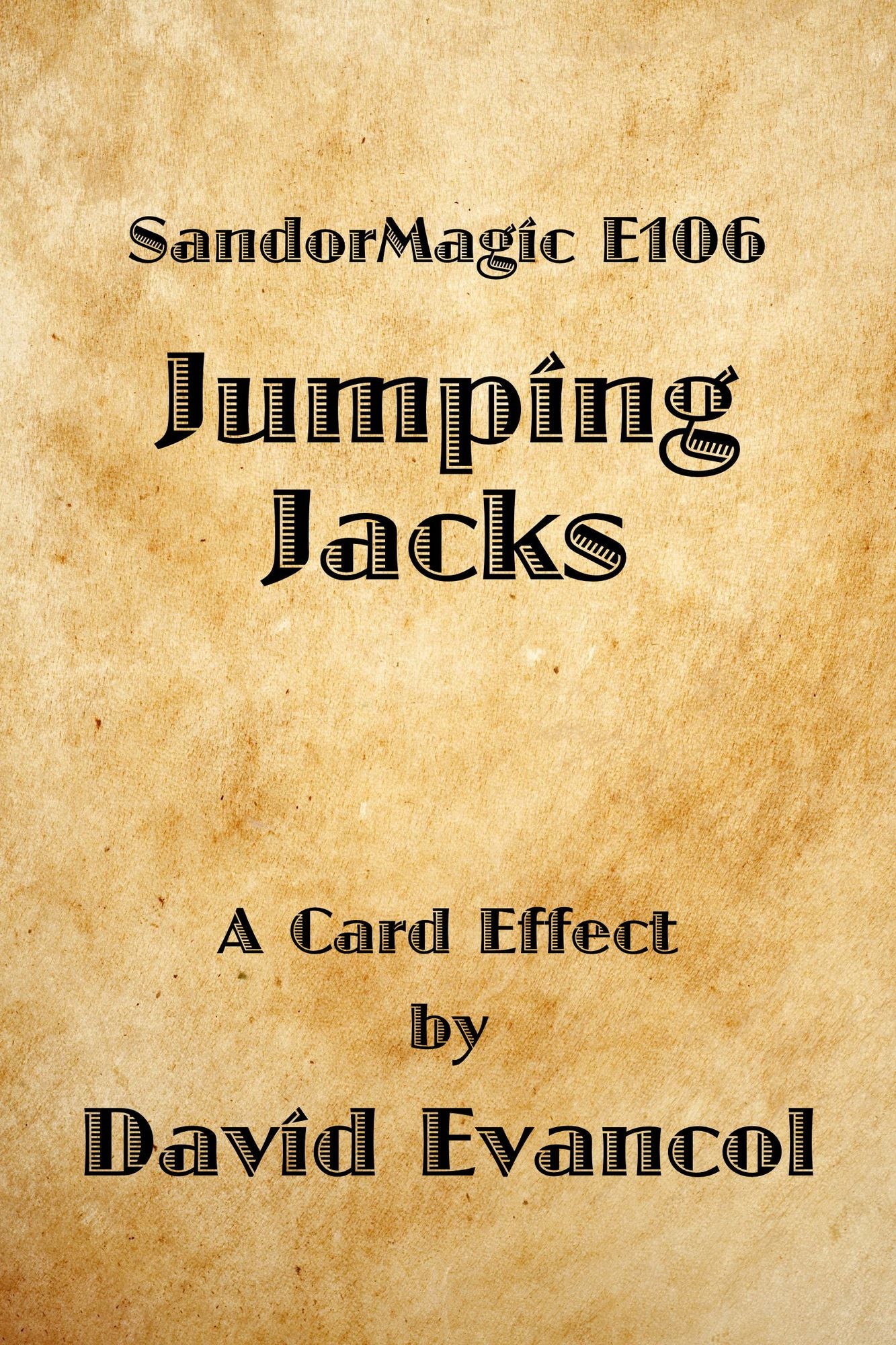 SandorMagic E106: Jumping Jacks