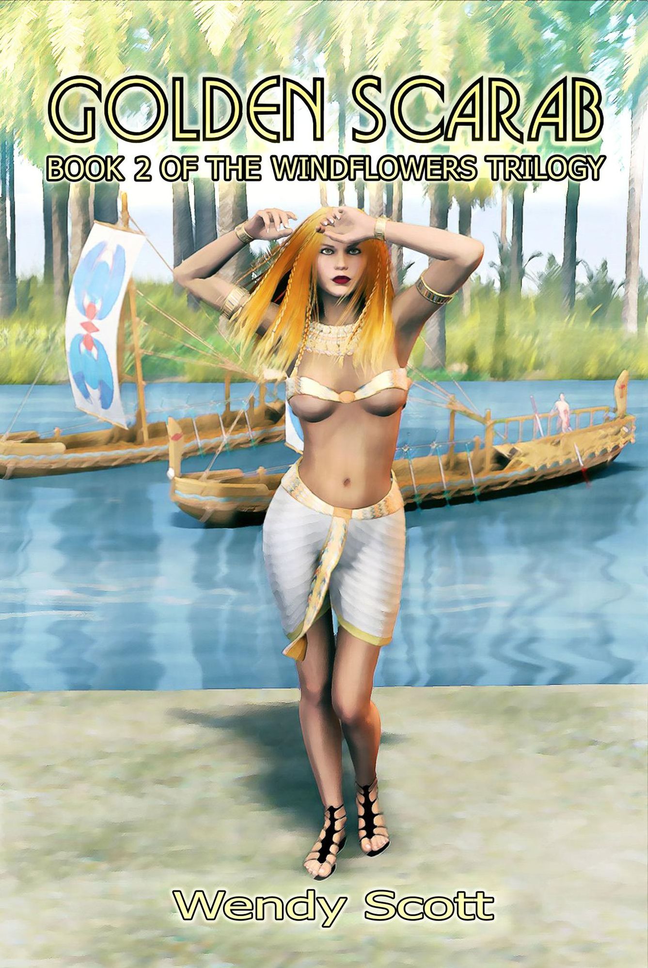 Golden Scarab. Book 2 The Windflowers Trilogy.