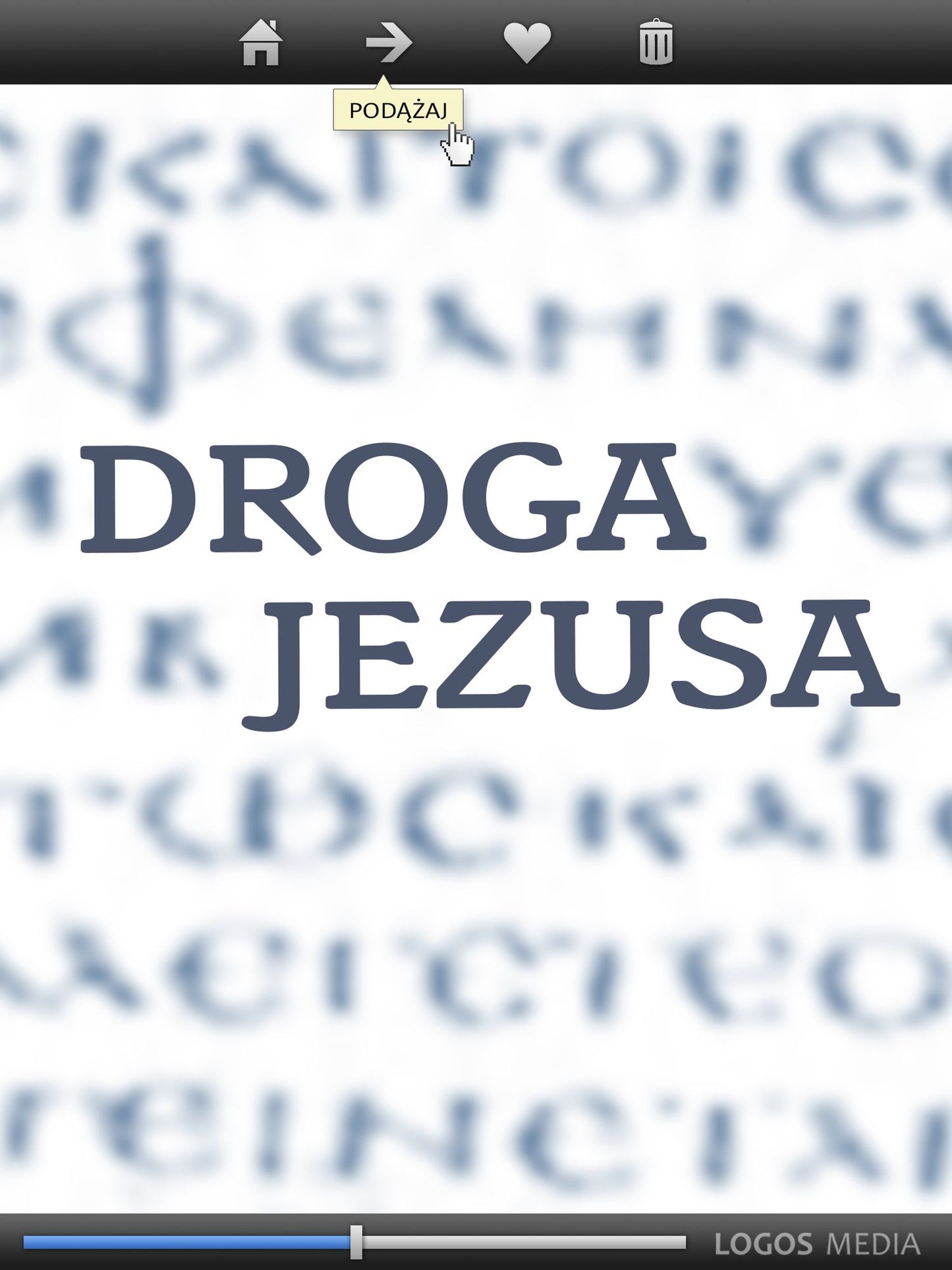 Droga Jezusa. Ewangelia wedlug Lukasza, przeklad dynamiczny