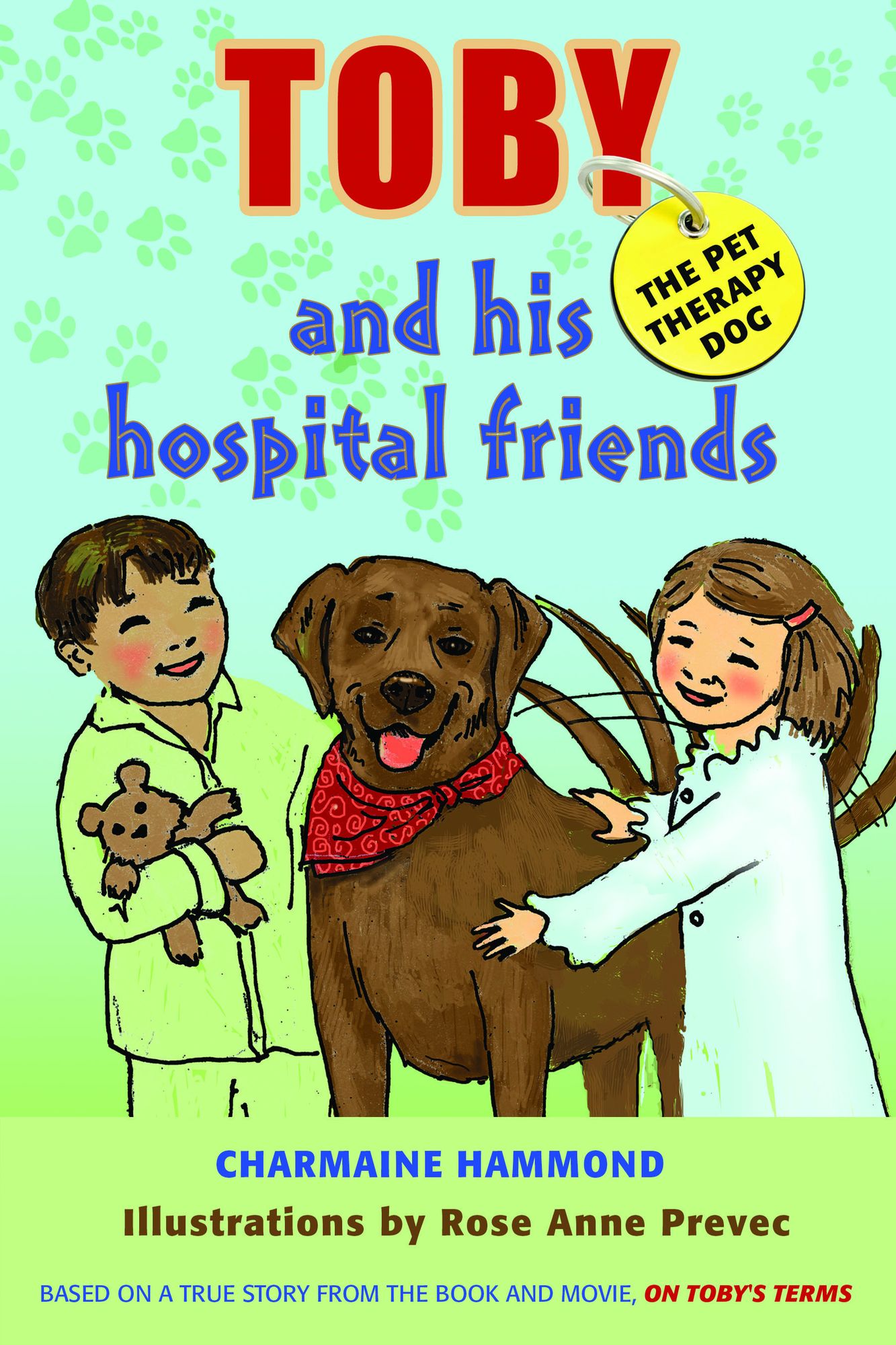 Toby the Pet Therapy Dog and His Hospital Friends