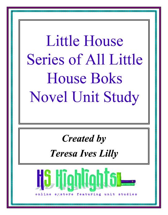 Little House Series for All 9 Little House Books