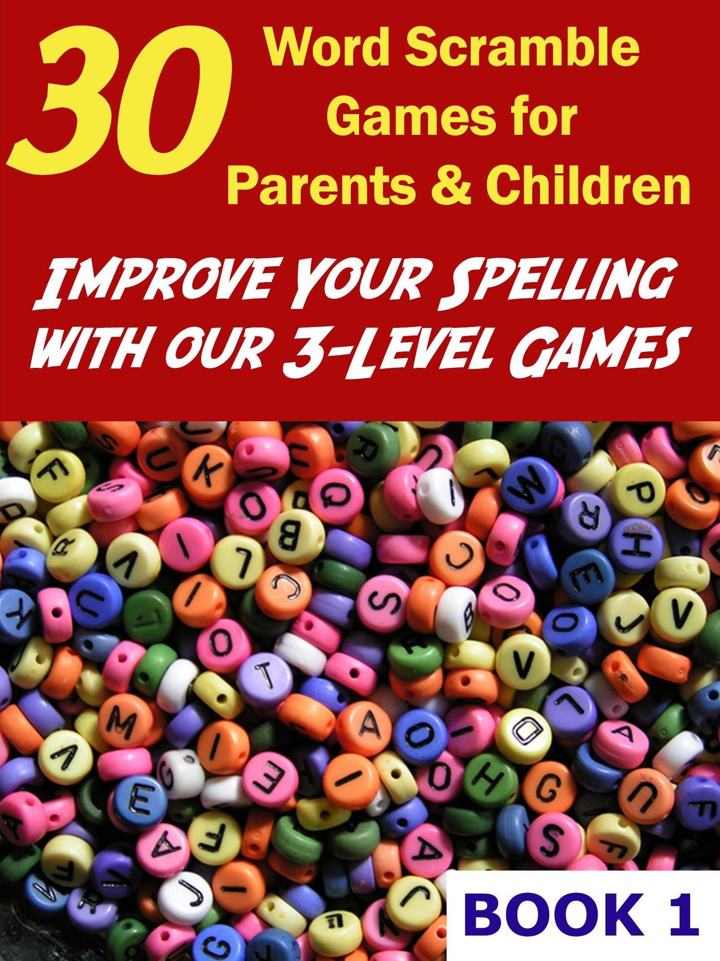 Word Scramble Brain Games: Book 1