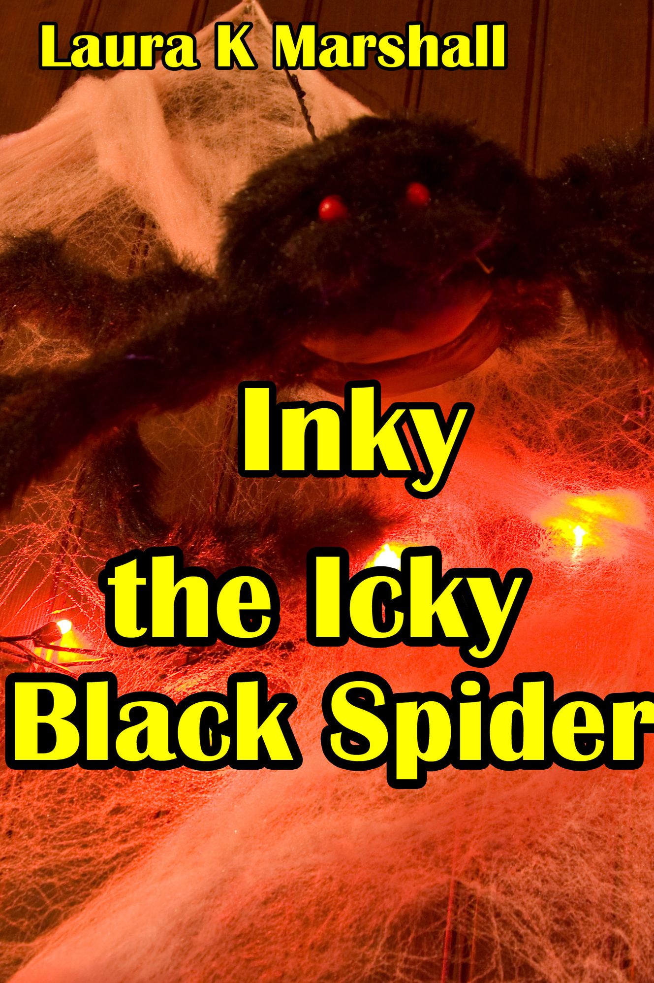 Inky, the Icky Black Spider