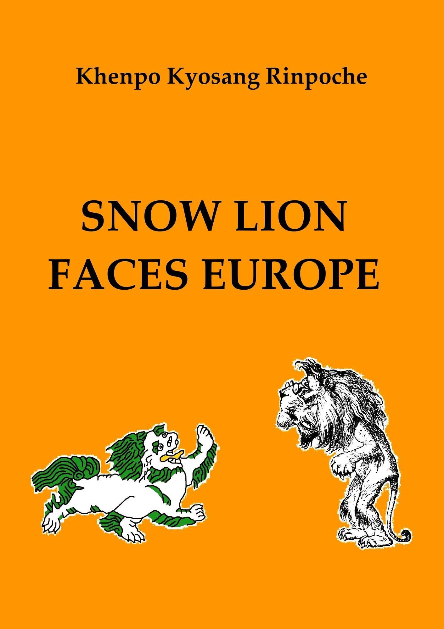 Snow Lion Faces Europe