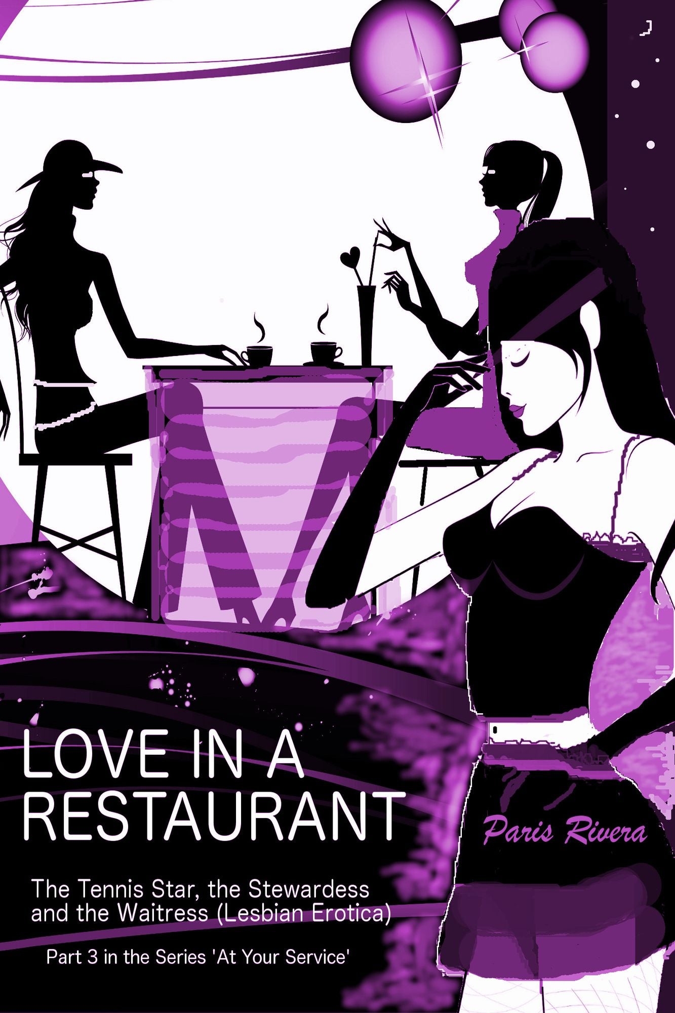 Love in a Restaurant, No. 3 in the series 'At Your Service: The Tennis Star and her Stewardess'