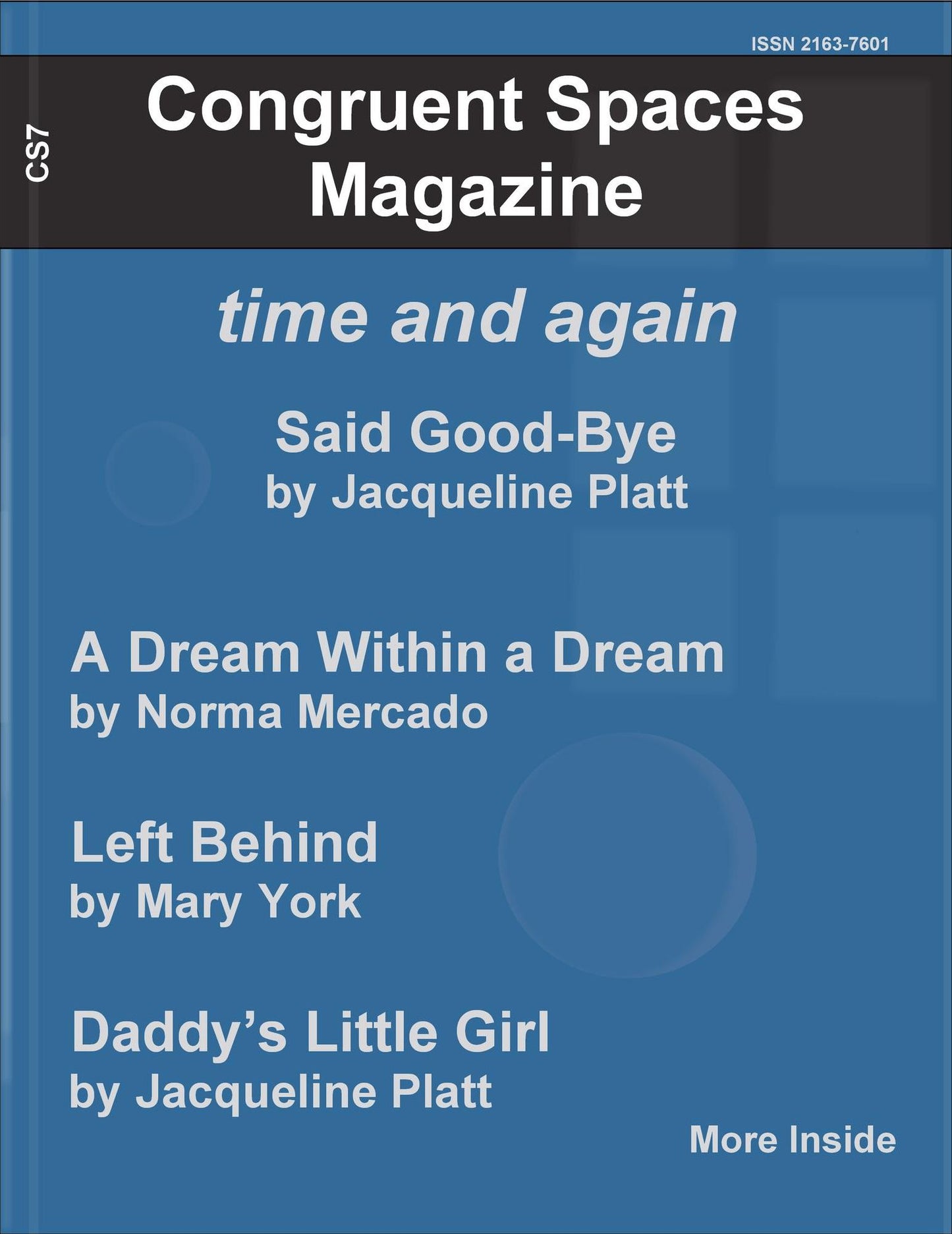Congruent Spaces Magazine, Issue 7