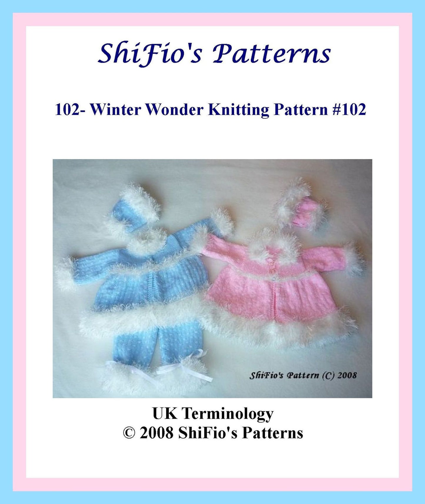 102- Winter Wonder Knitting Pattern #102