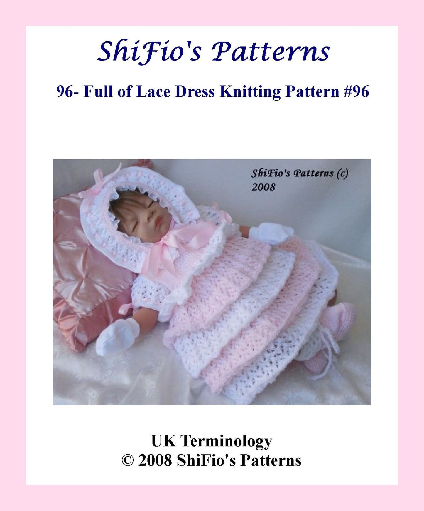 96: Full of Lace Dress Knitting Pattern #96