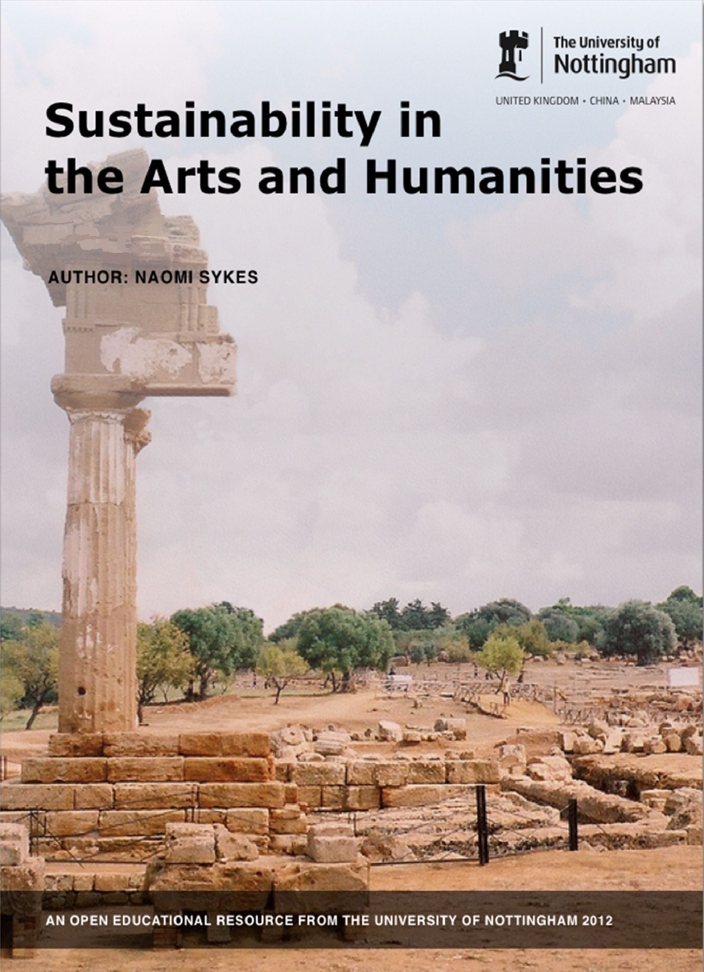 Sustainability in the Arts and Humanities