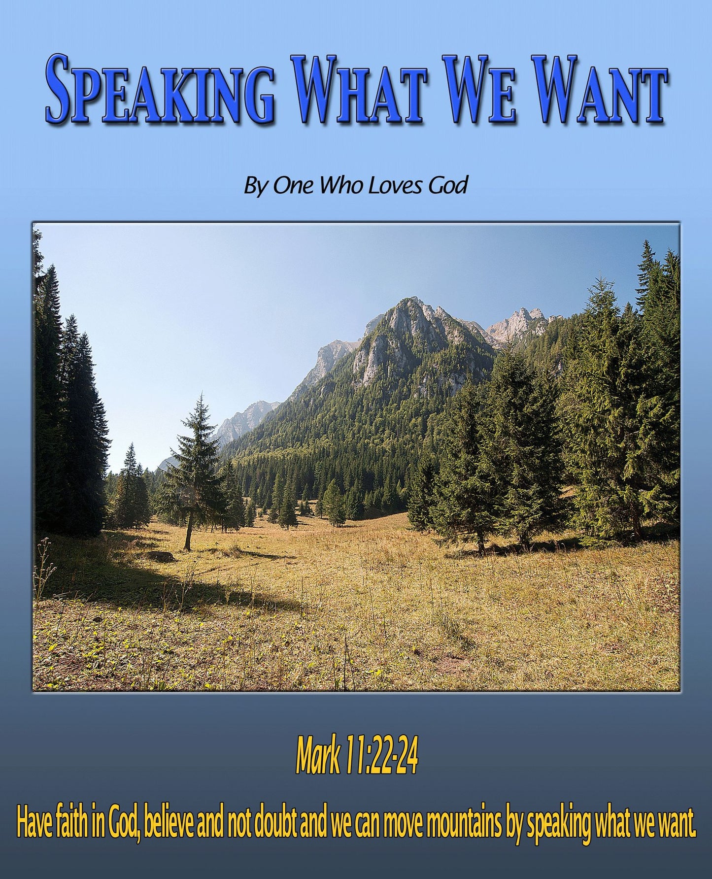 Speaking What We Want