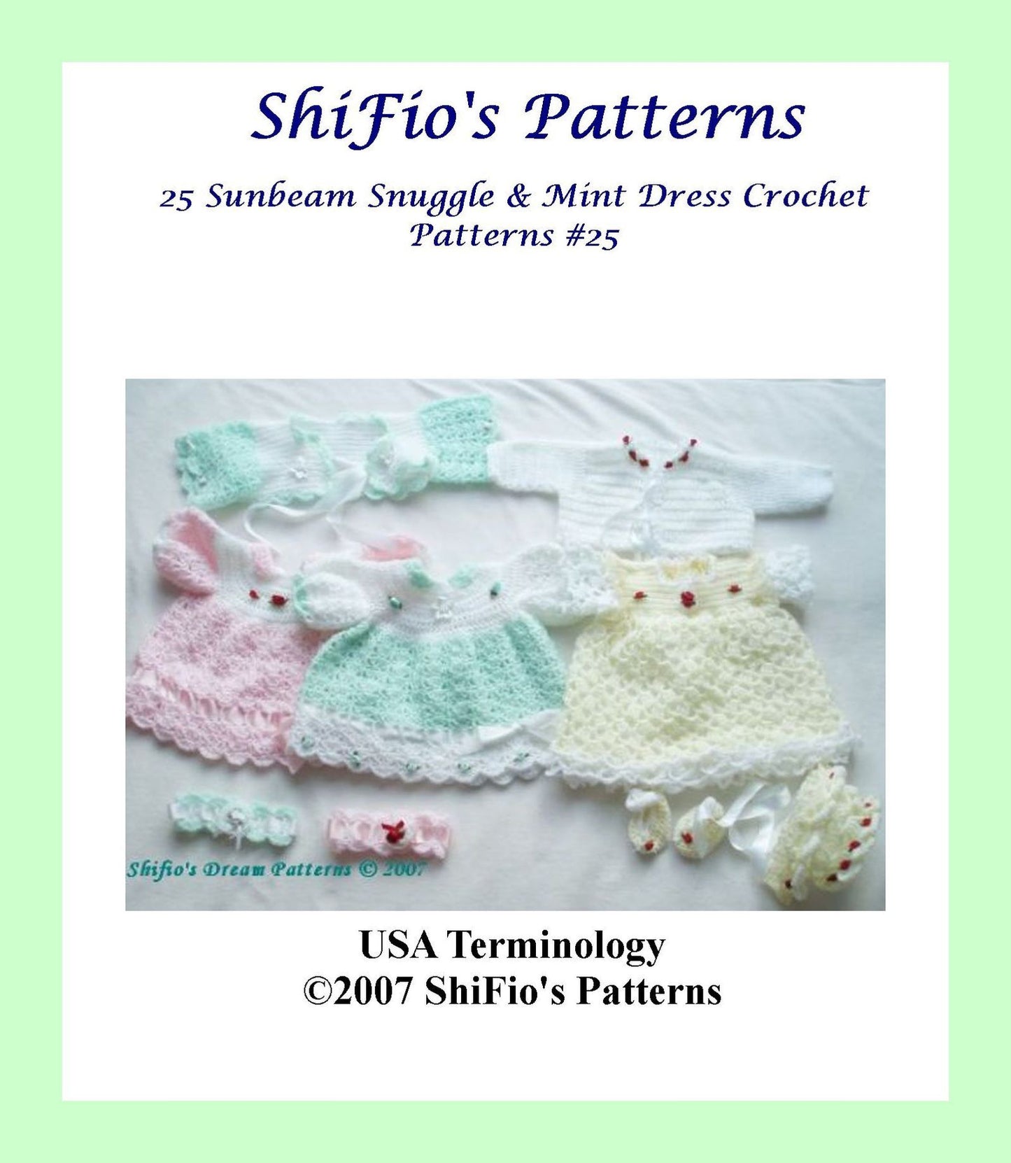 25 Sunbeam & Mint Dress Crochet Patterns