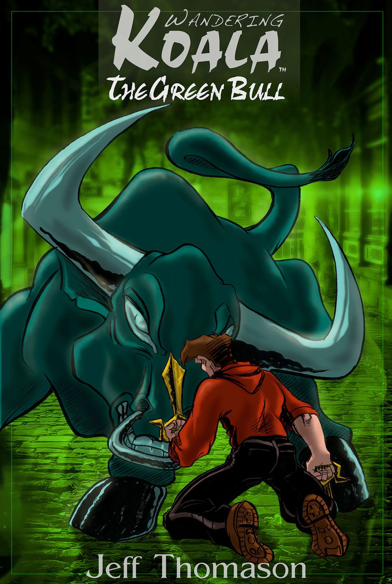 The Green Bull (a Wandering Koala tale)