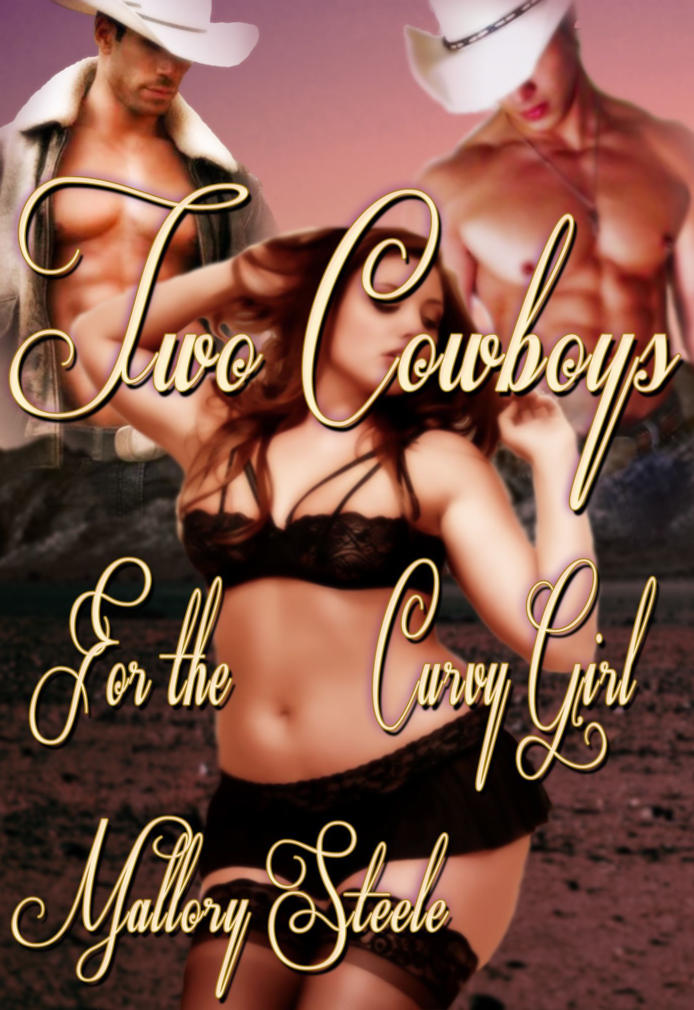 Two Cowboys for the Curvy Girl (BBW, Threesome, Double Penetration)