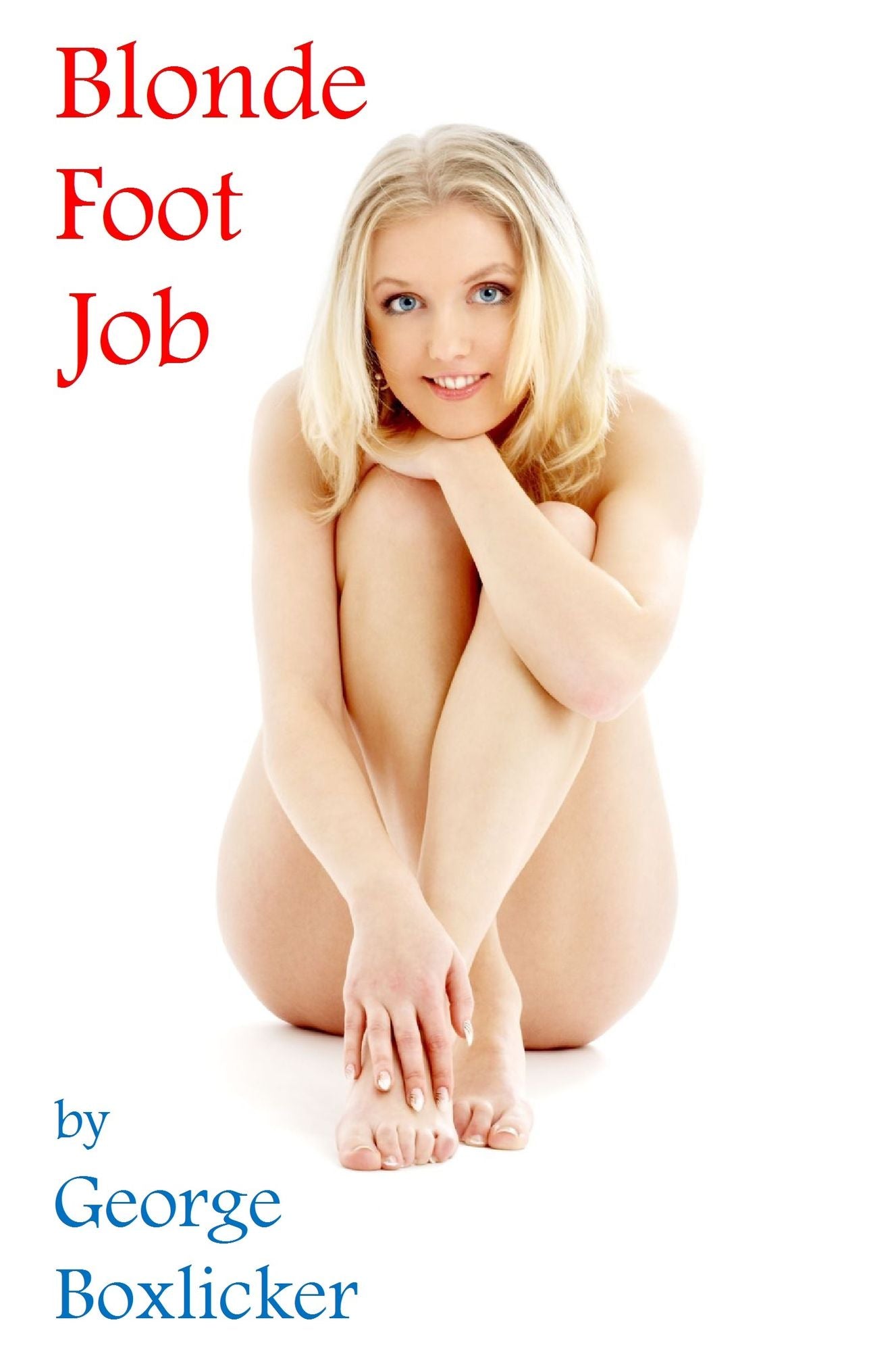 Blonde Foot Job