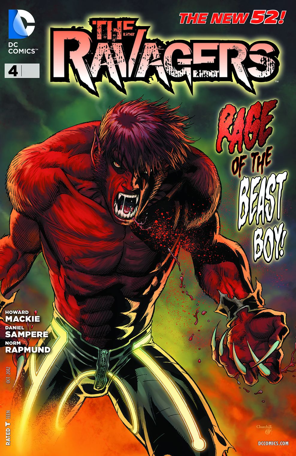 The Ravagers #4 (2012- ) (NOOK Comics with Zoom View)