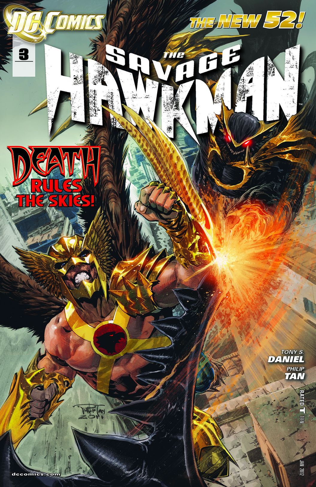 The Savage Hawkman #3 (2011- ) (NOOK Comics with Zoom View)