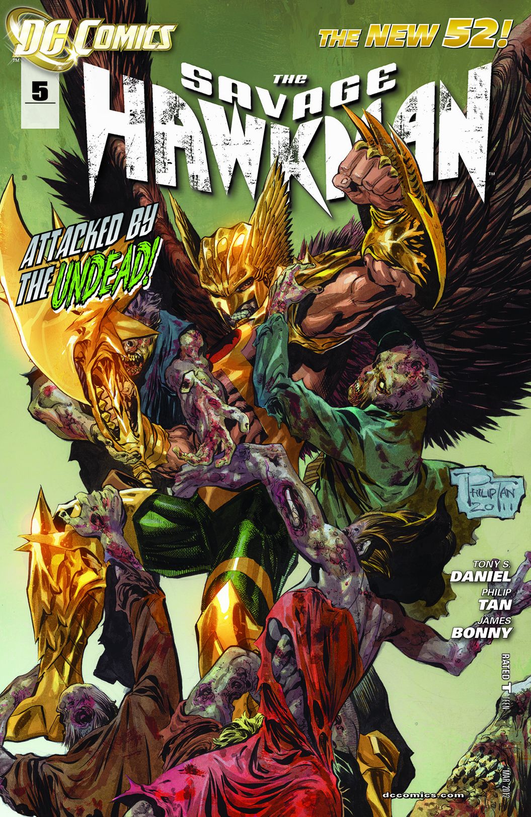 The Savage Hawkman #5 (2011- ) (NOOK Comics with Zoom View)