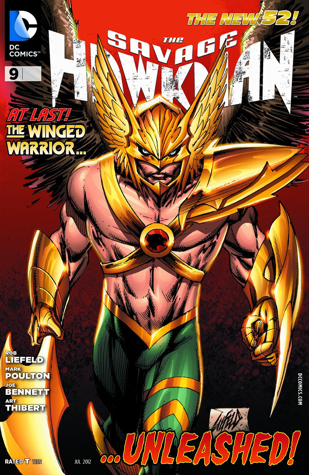 The Savage Hawkman #9 (2011- ) (NOOK Comics with Zoom View)