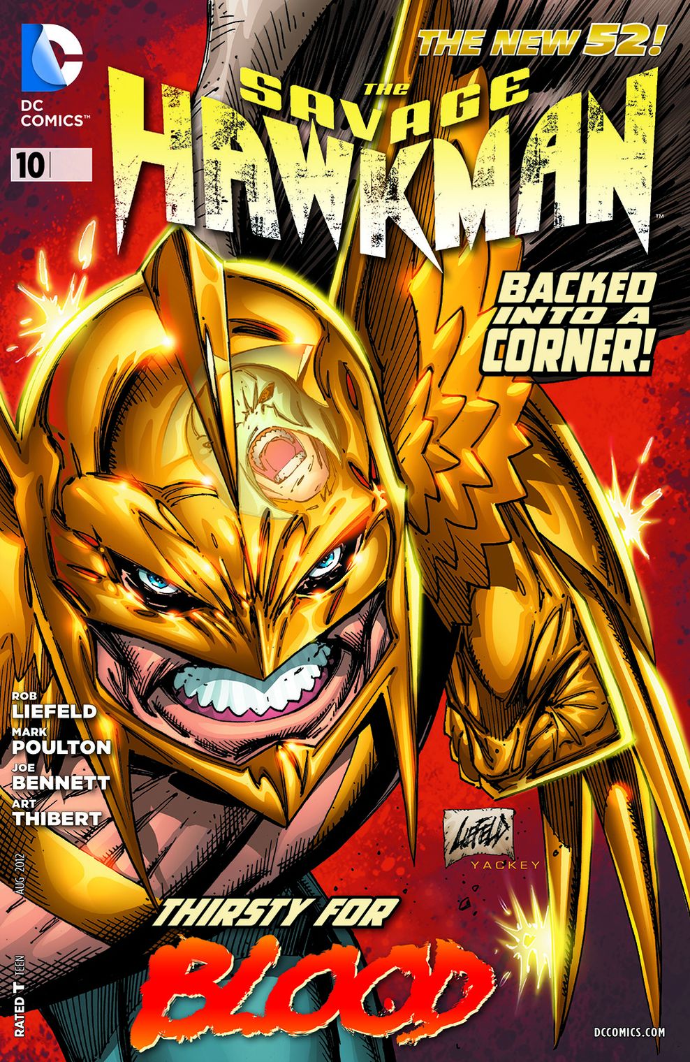 The Savage Hawkman #10 (2011- ) (NOOK Comics with Zoom View)