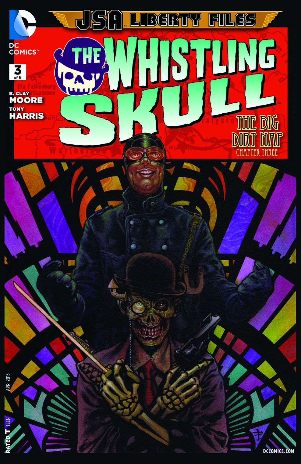 JSA Liberty Files: The Whistling Skull #3 (NOOK Comics with Zoom View)