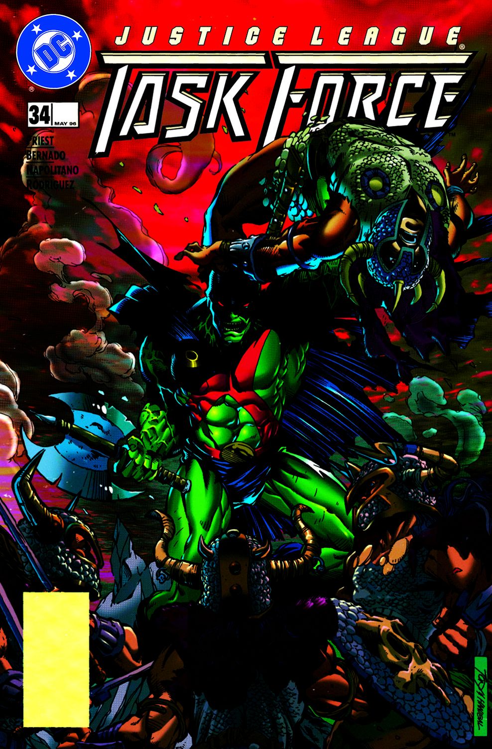 Justice League Task Force #34 (NOOK Comics with Zoom View)