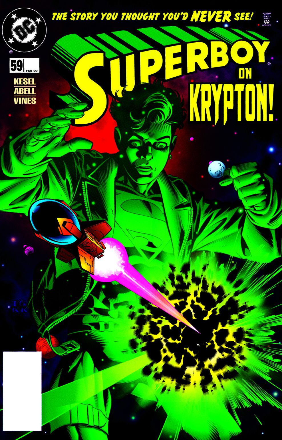 Superboy #59 (1994-2002) (NOOK Comics with Zoom View)