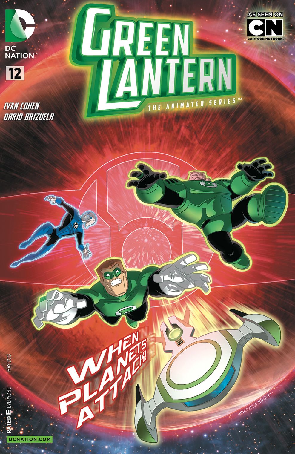 Green Lantern: The Animated Series #12 (NOOK Comics with Zoom View)