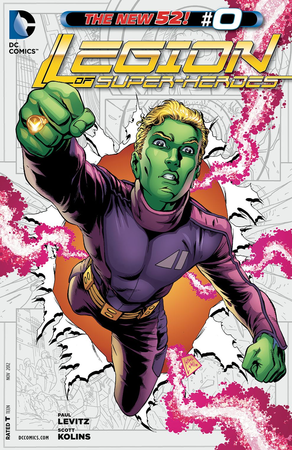 Legion of Super-Heroes (2012-) #0 (NOOK Comic with Zoom View)