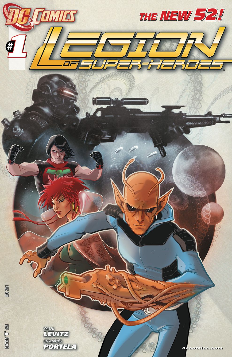 Legion of Super-Heroes #1 (2011- ) (NOOK Comics with Zoom View)