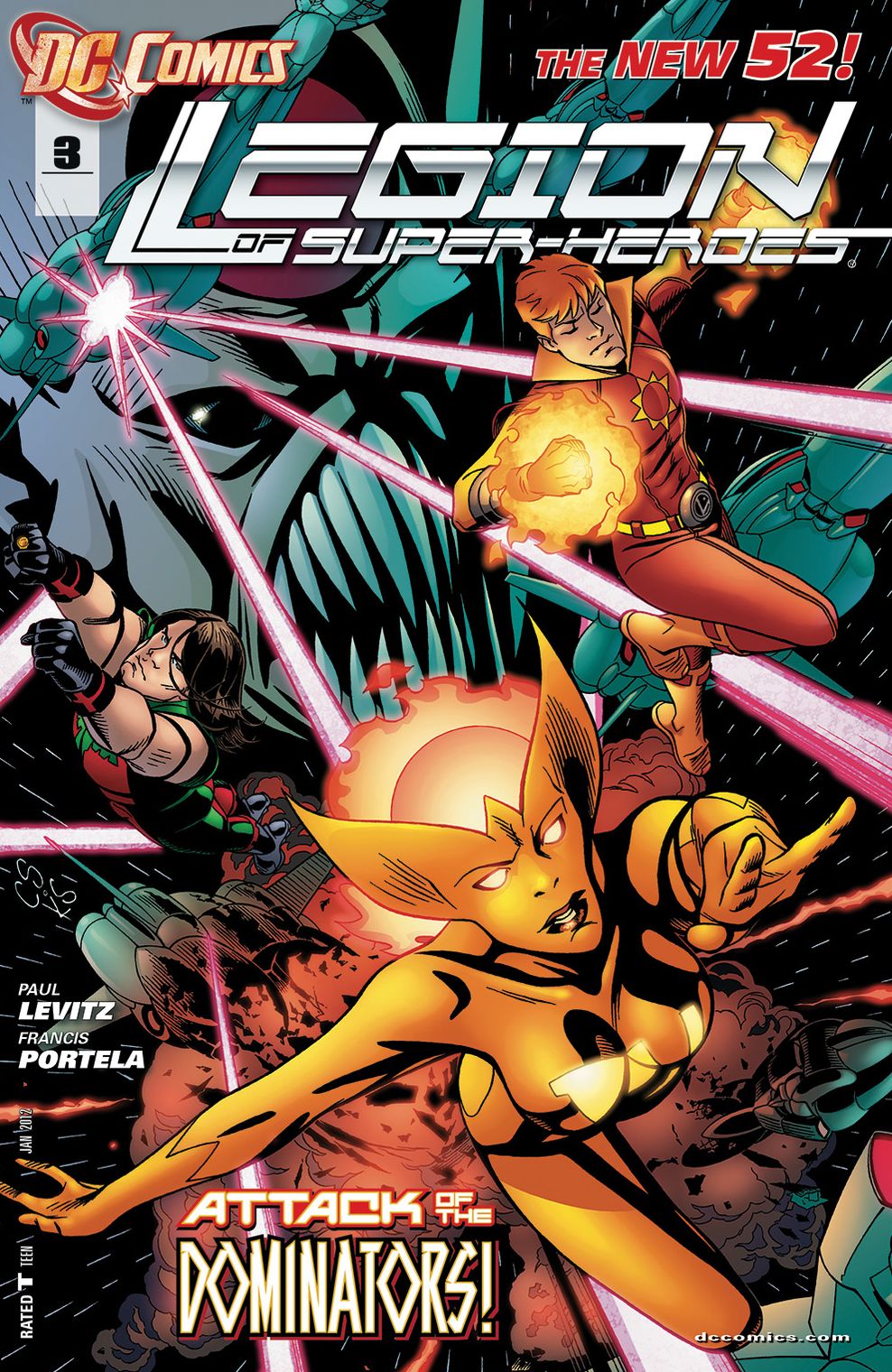 Legion of Super-Heroes #3 (2011- ) (NOOK Comics with Zoom View)
