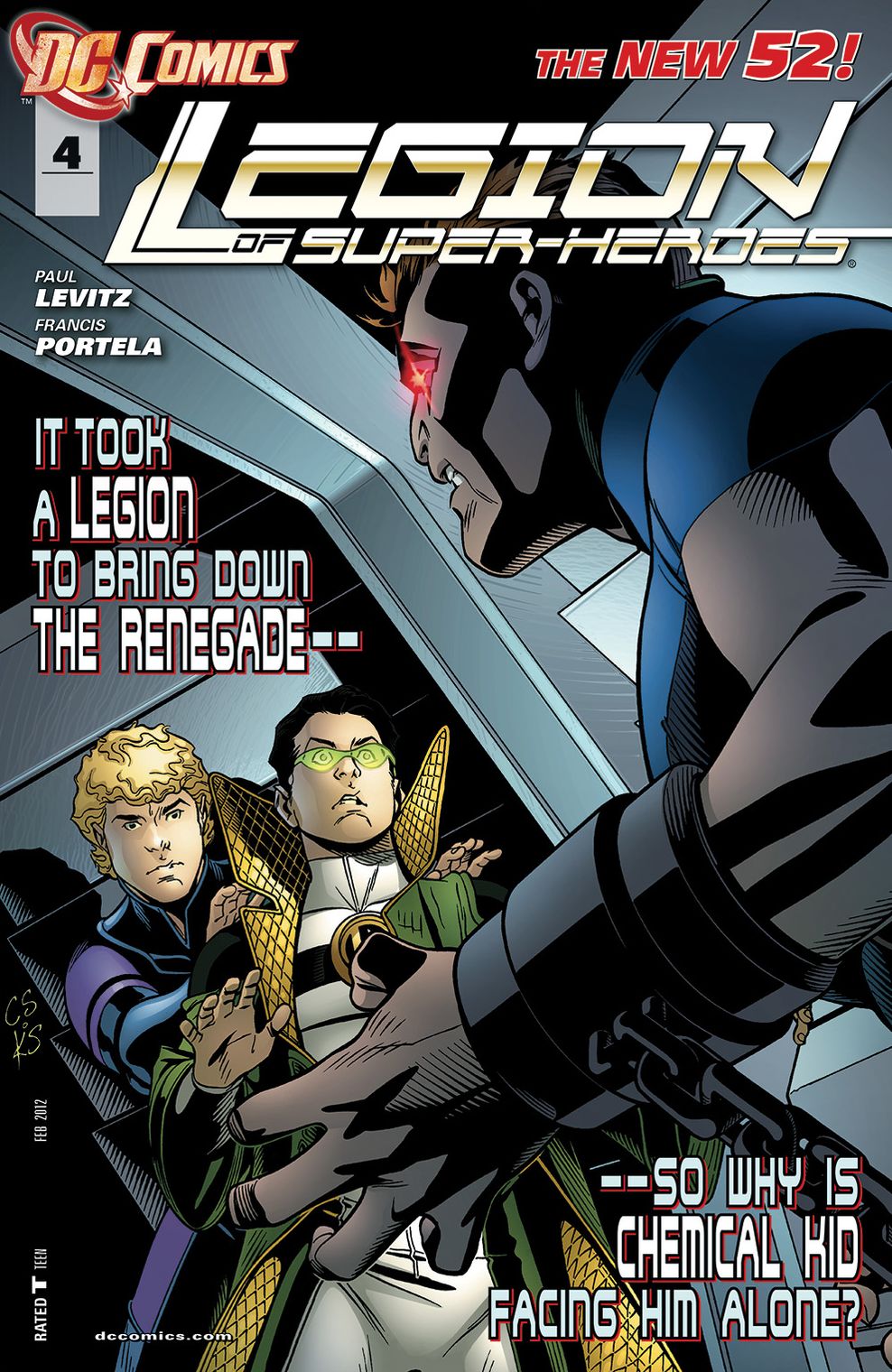 Legion of Super-Heroes #4 (2011- ) (NOOK Comics with Zoom View)