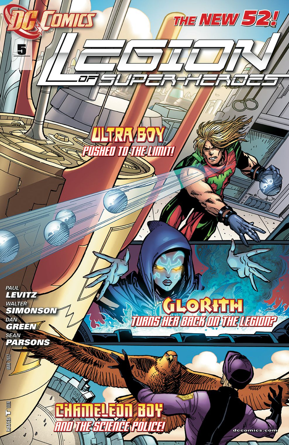 Legion of Super-Heroes #5 (2011- ) (NOOK Comics with Zoom View)