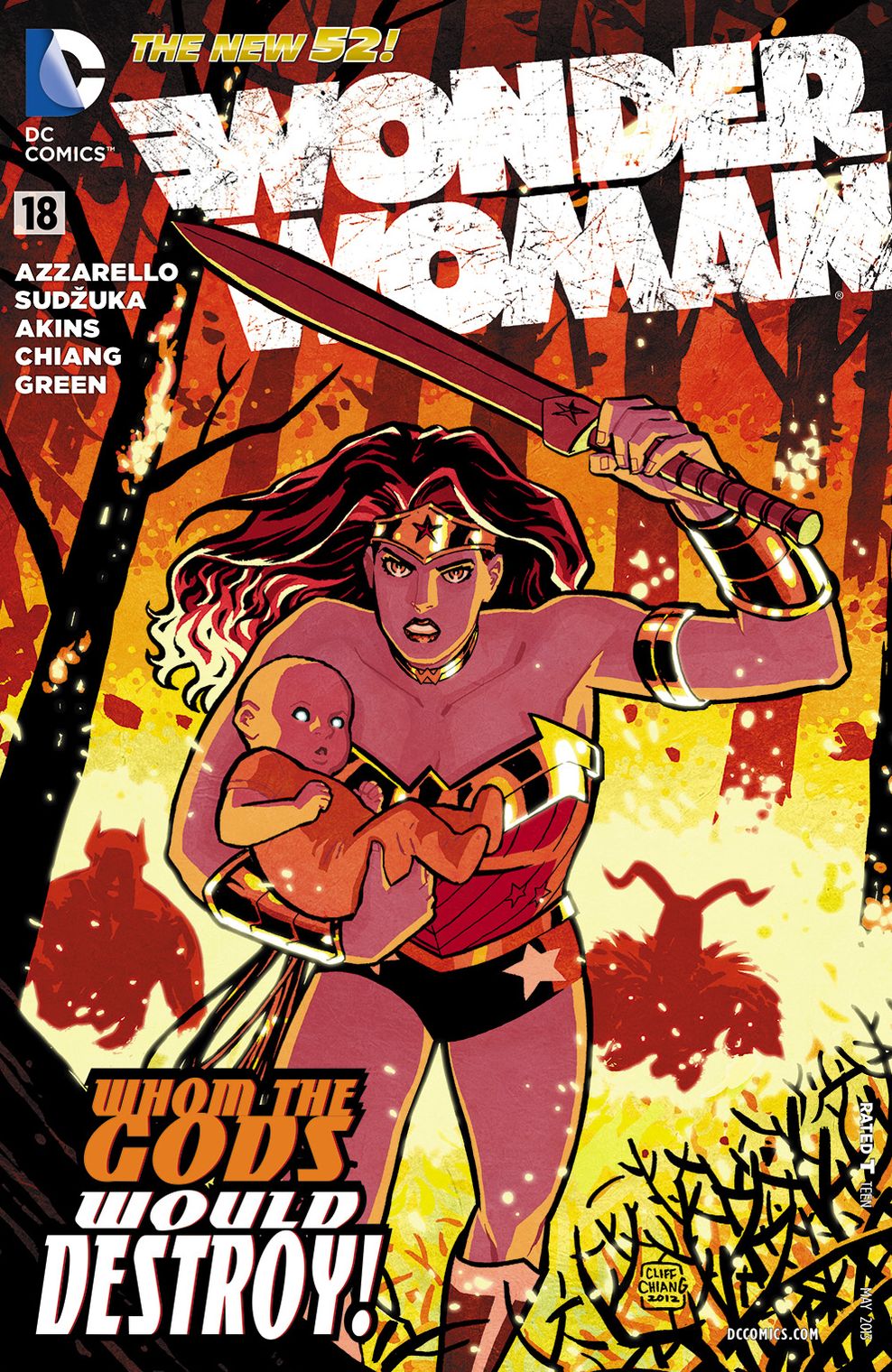 Wonder Woman #18 (2011- ) (NOOK Comics with Zoom View)