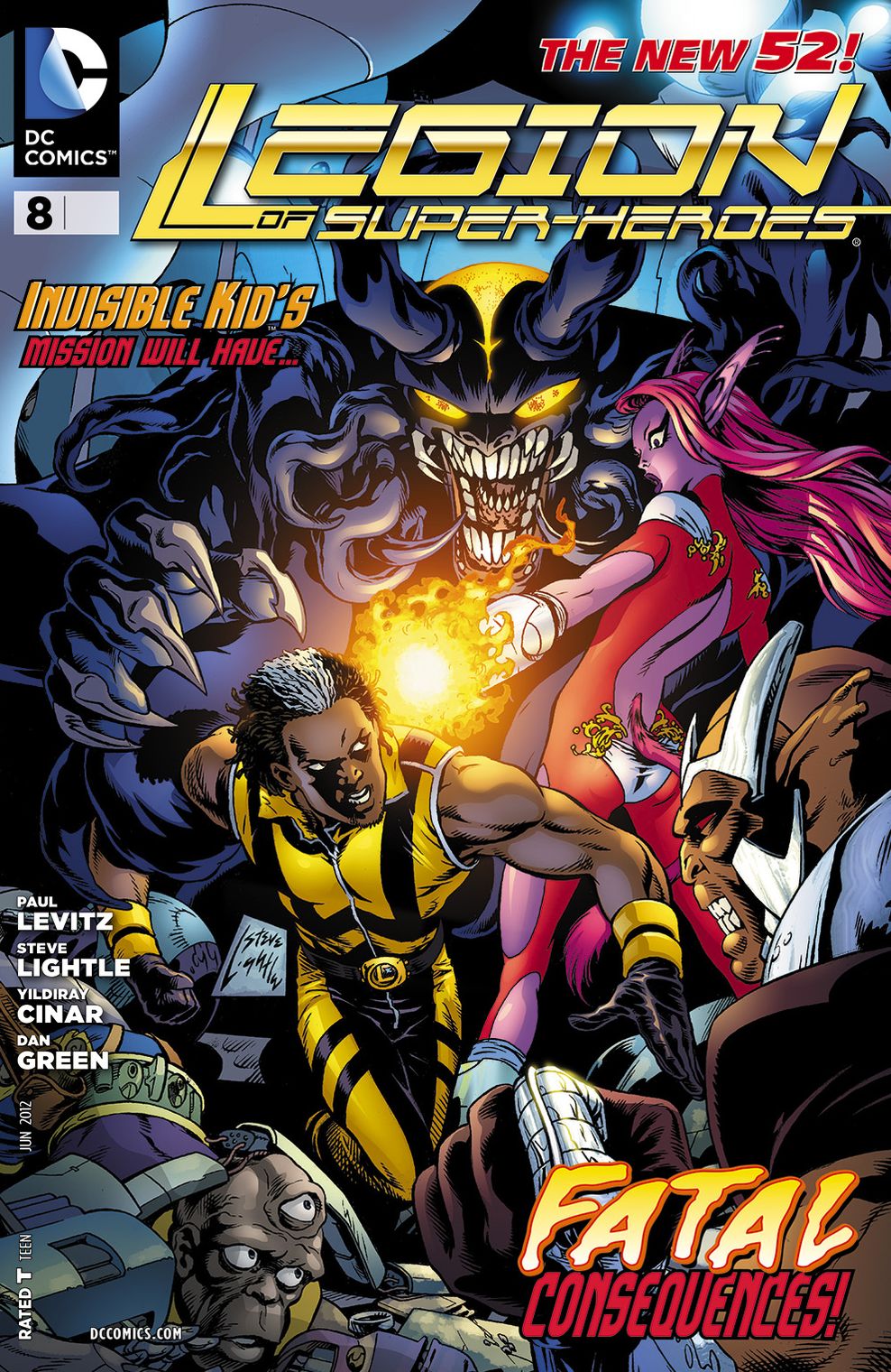 Legion of Super-Heroes #8 (2011- ) (NOOK Comics with Zoom View)
