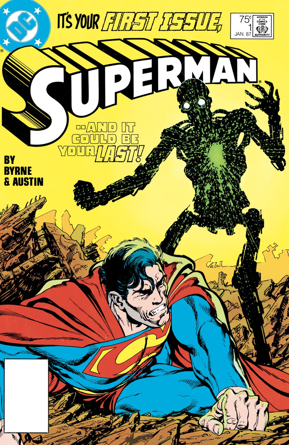 Superman #1 (1987-2006) (NOOK Comics with Zoom View)