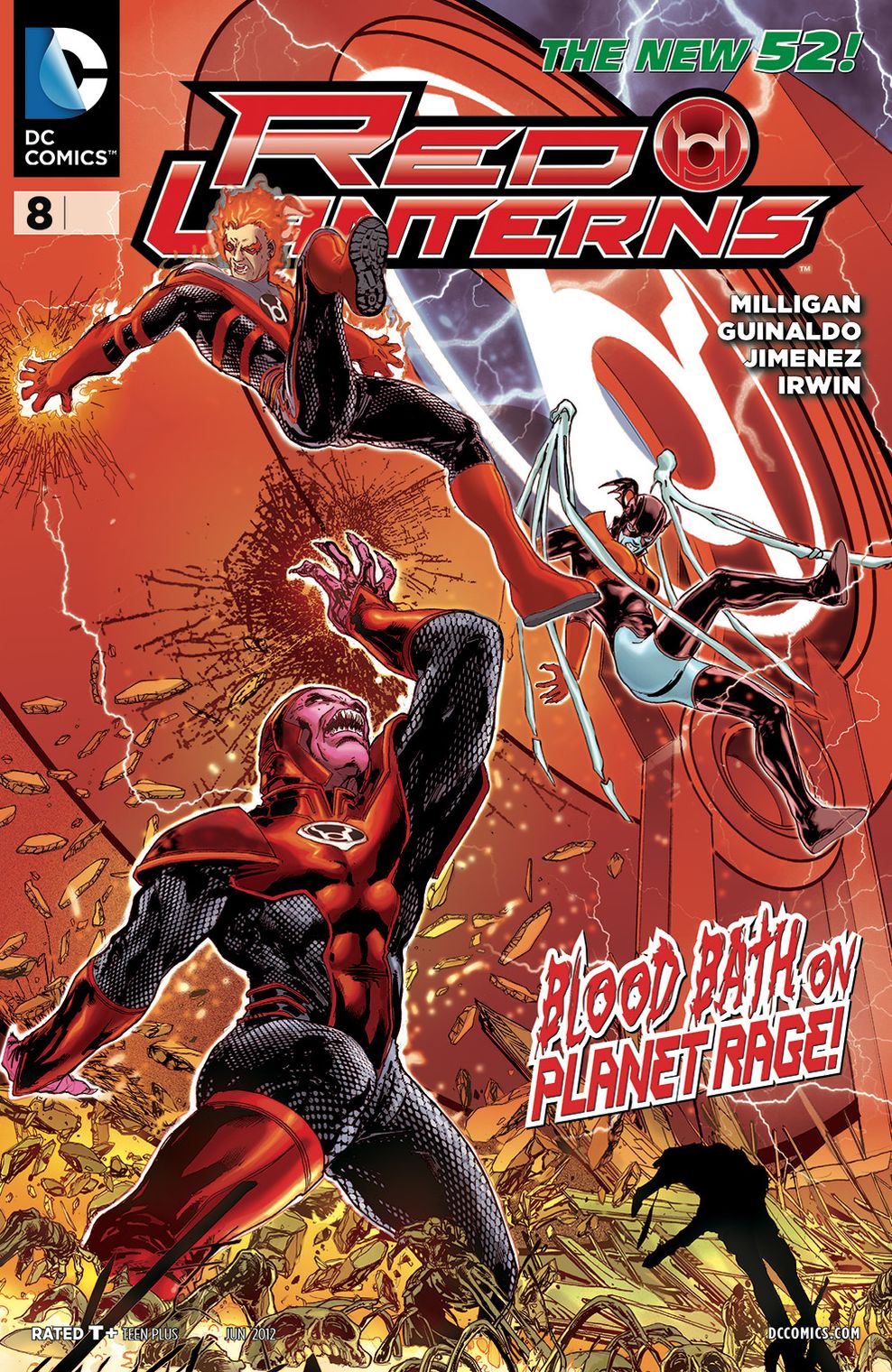 Red Lanterns #8 (2011- ) (NOOK Comics with Zoom View)