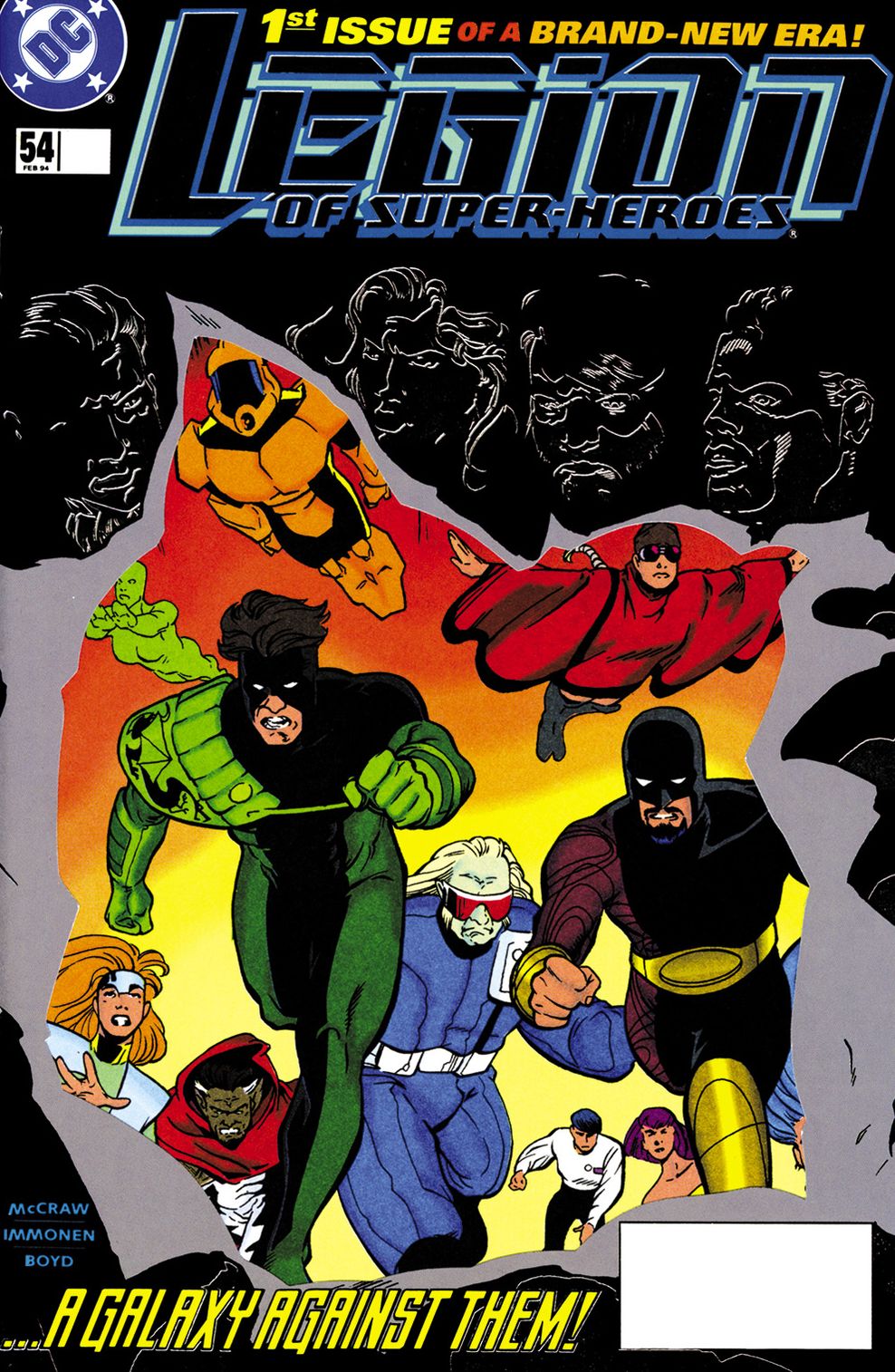 Legion of Super-Heroes #54 (1989-2000) (NOOK Comics with Zoom View)