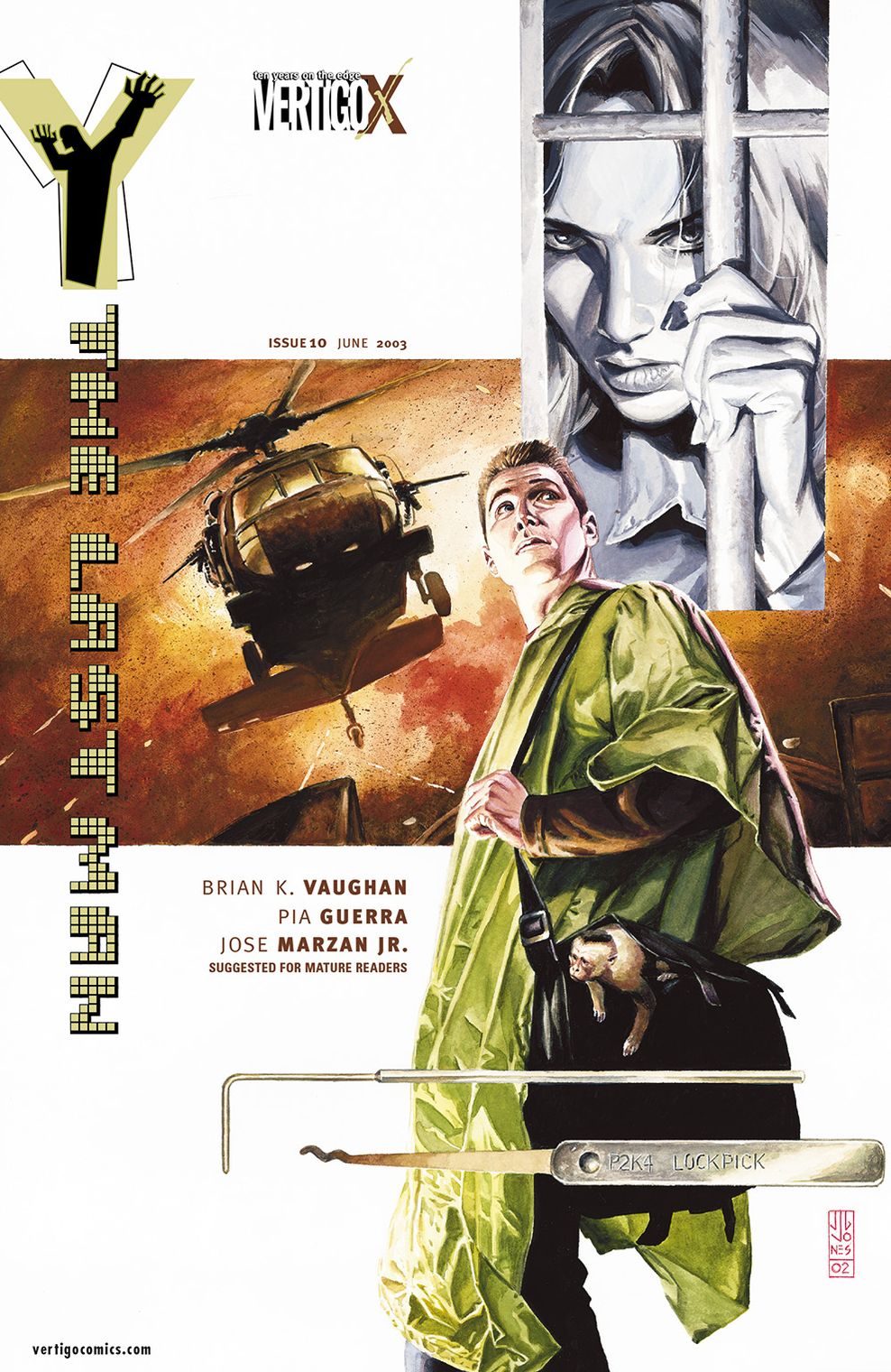 Y: The Last Man #10 (NOOK Comics with Zoom View)