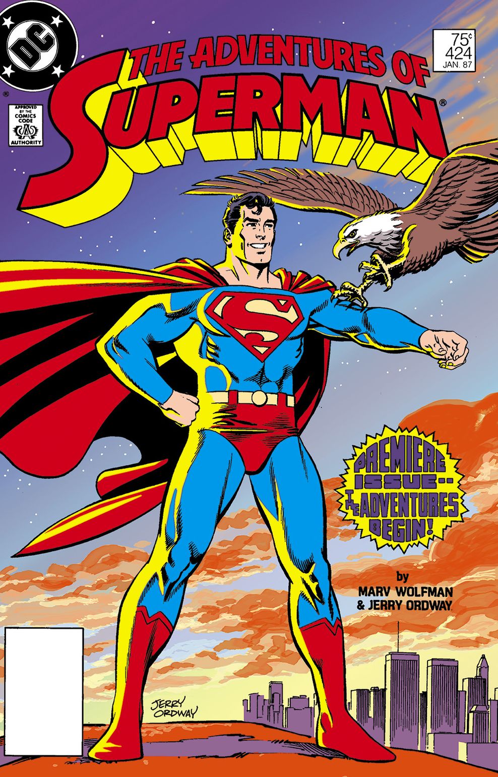 Adventures of Superman #424 (1986-2006) (NOOK Comics with Zoom View)