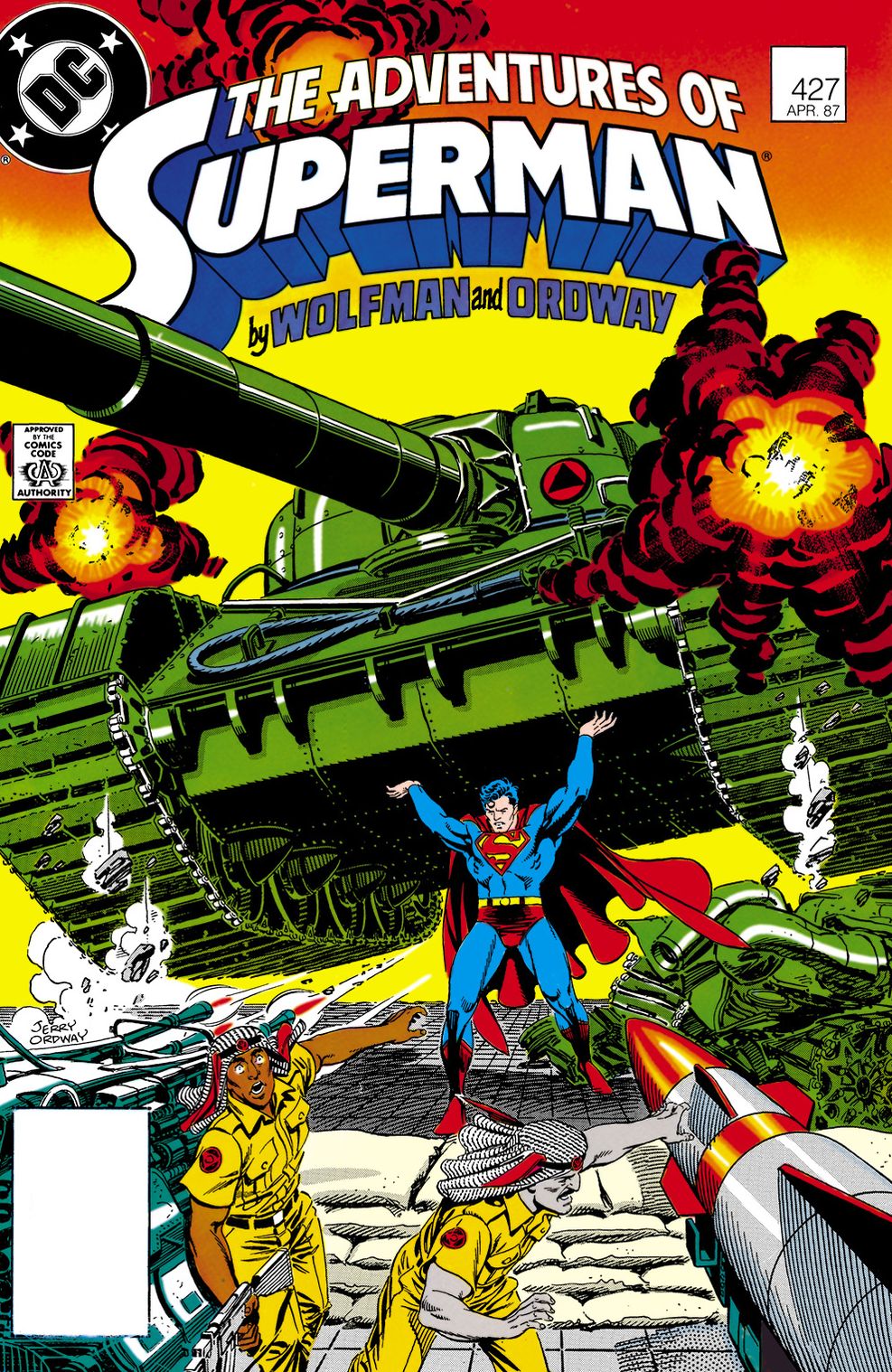 Adventures of Superman #427 (1986-2006) (NOOK Comics with Zoom View)