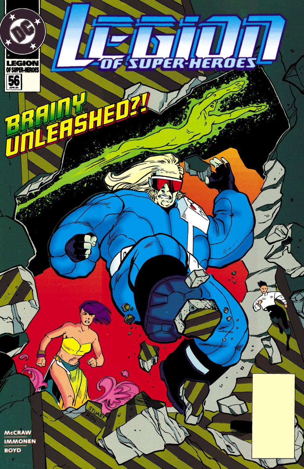 Legion of Super-Heroes #56 (1989-2000) (NOOK Comics with Zoom View)
